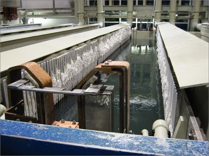 The anodising proces