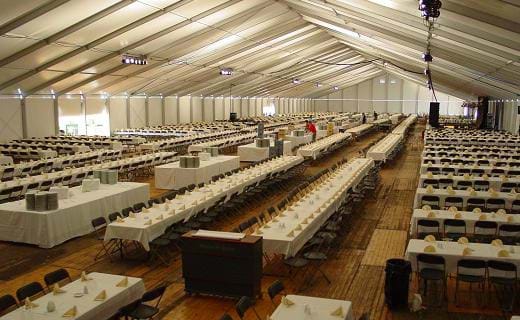 3000 dining guests