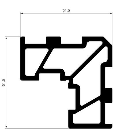 AWP 801 Cornerbinder 8,2mm - 8,2 mm