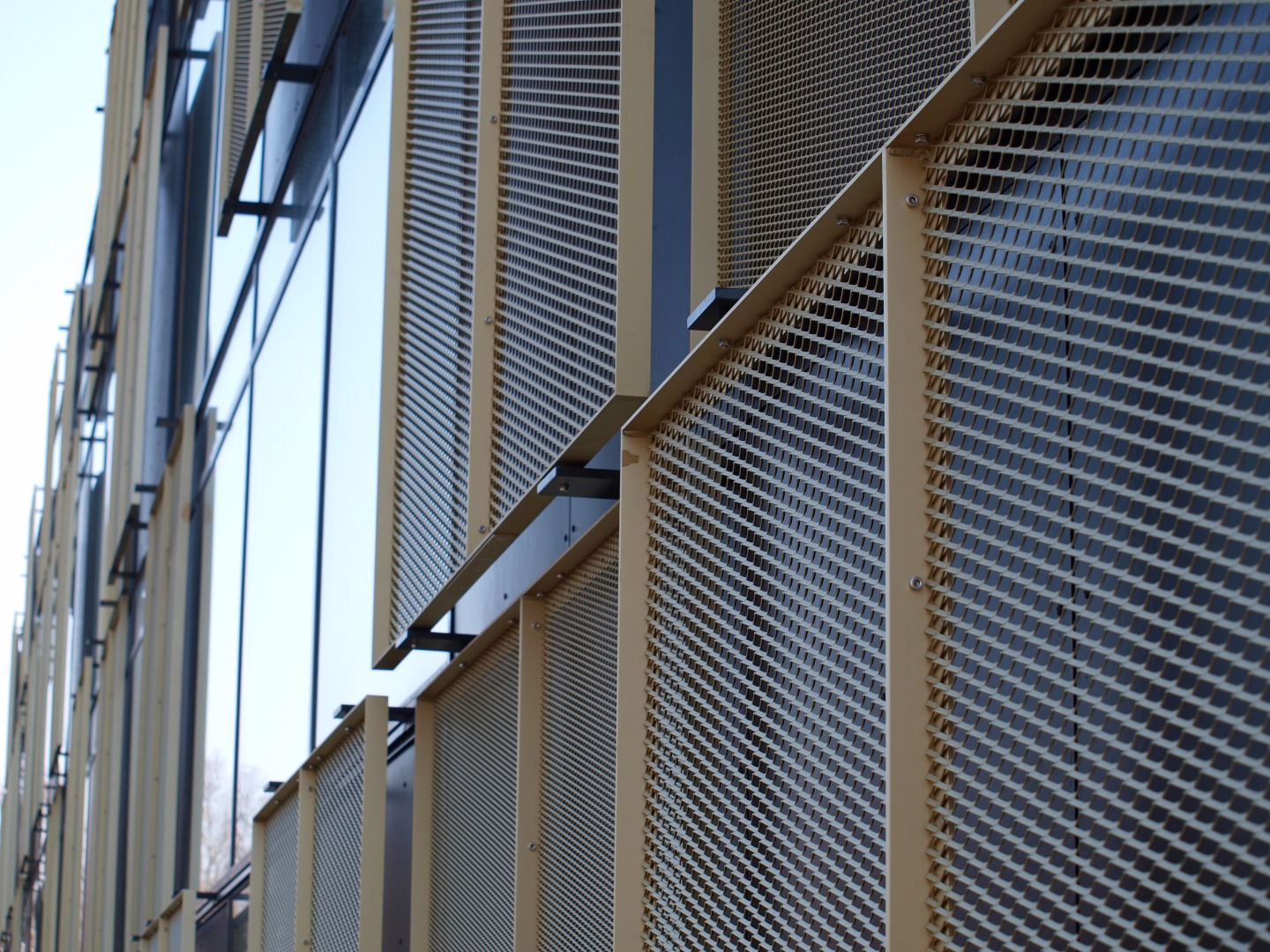 Solar protection for building at the Danish Technical University